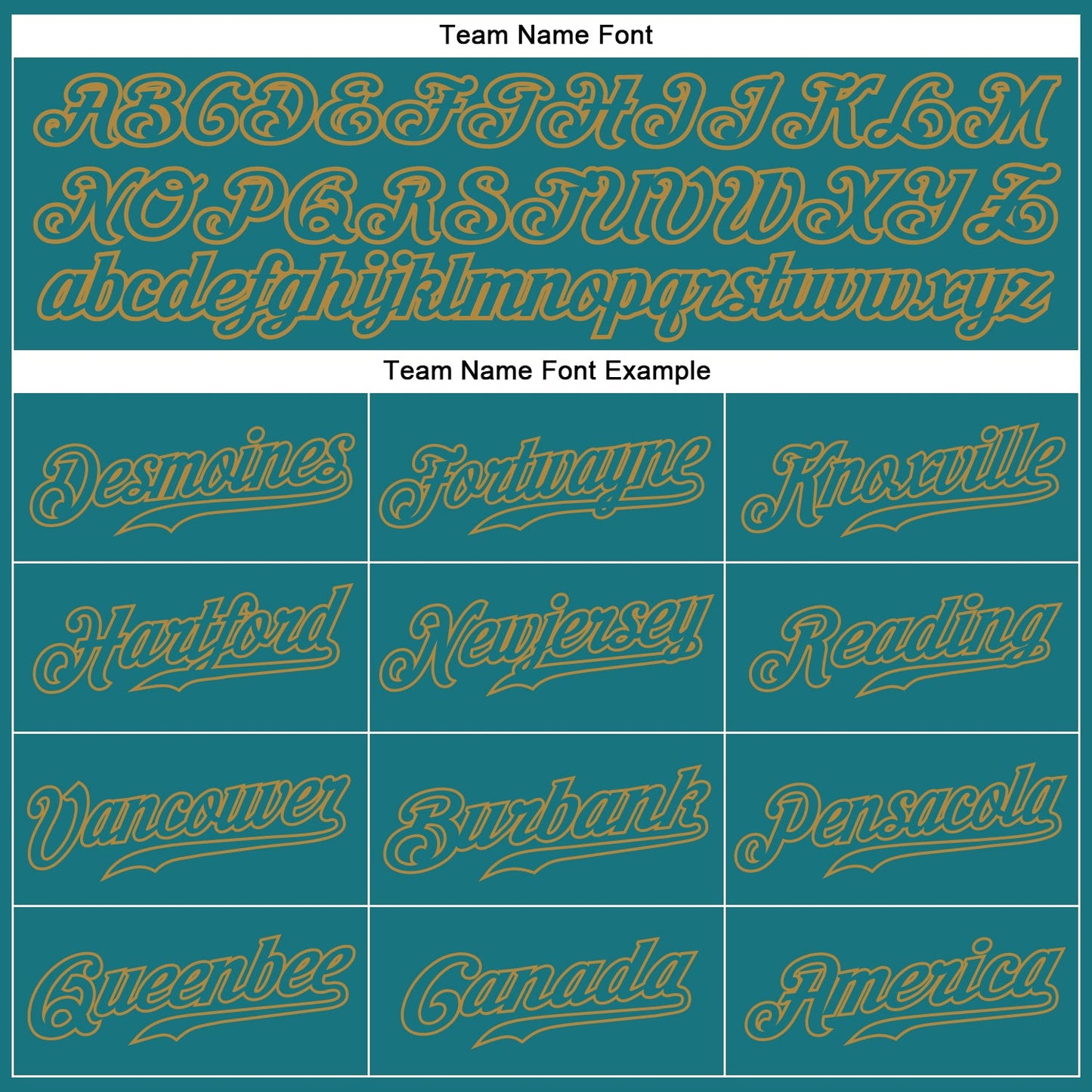 Custom Teal Teal-Old Gold Authentic Baseball Jersey