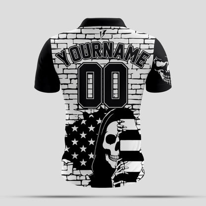 Baseball Printing T-shirts Back