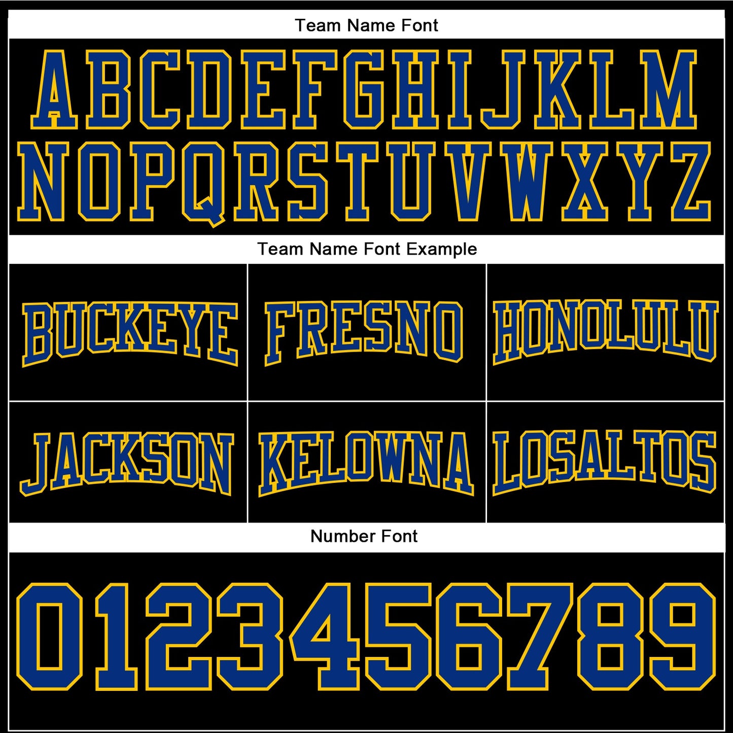 Custom Stitched Black Royal-Yellow Football Pullover Sweatshirt Hoodie