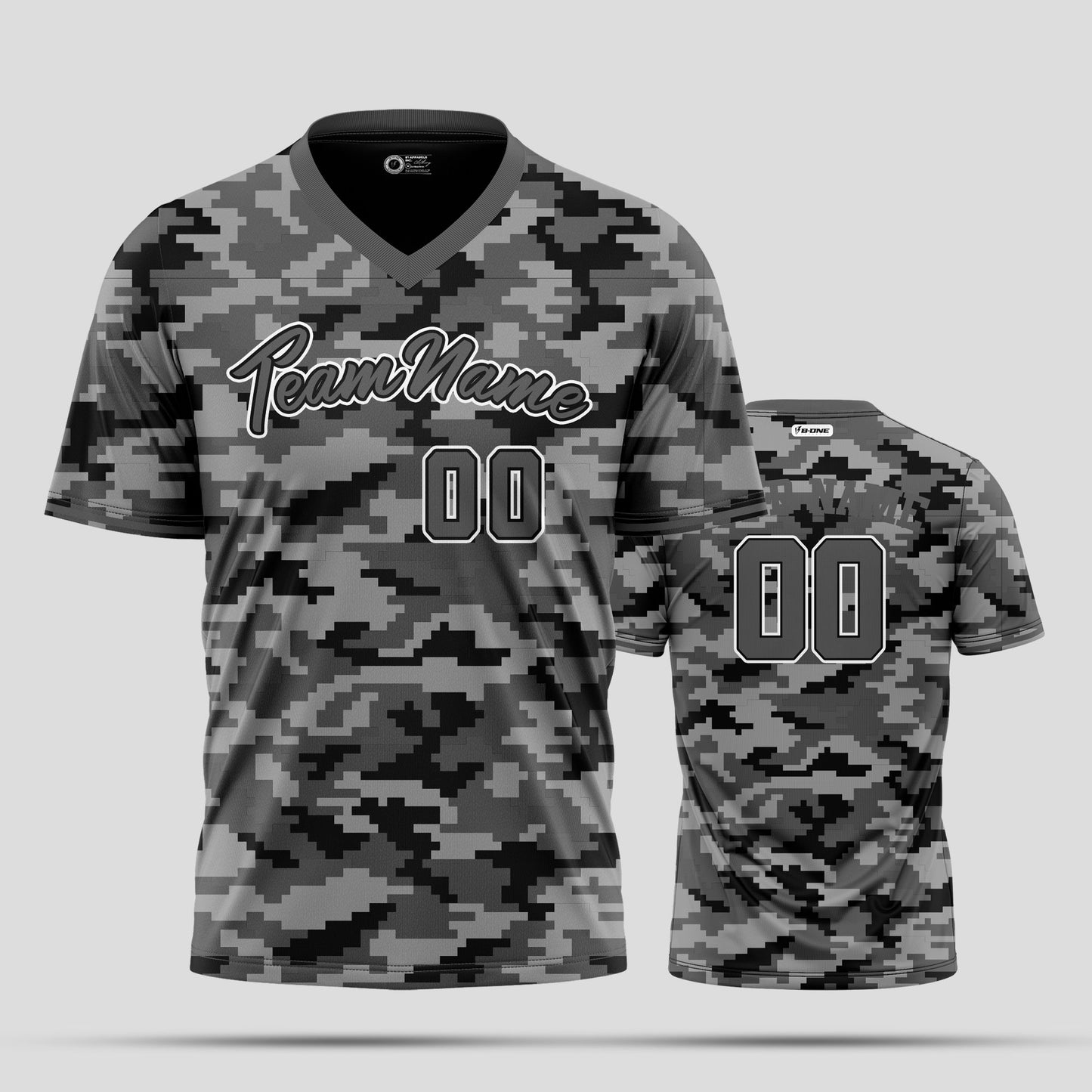 Custom Black and Dark Grey High-Quality Performance T-Shirts