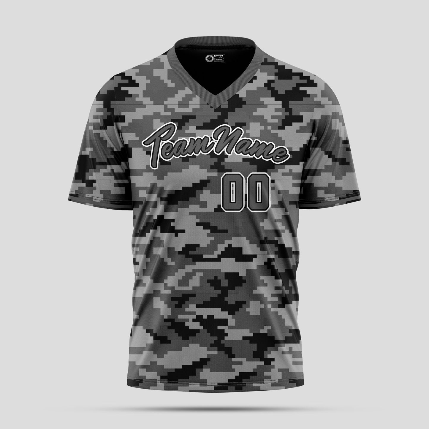 Custom Black and Dark Grey High-Quality Performance T-Shirts