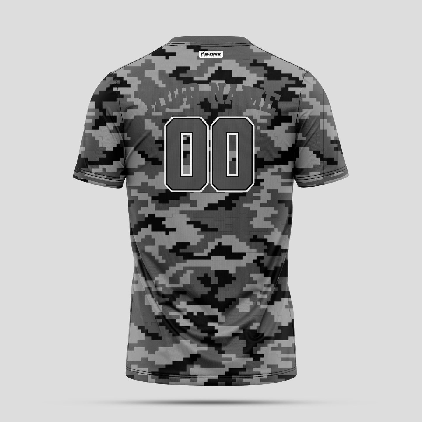 Custom Black and Dark Grey High-Quality Performance T-Shirts