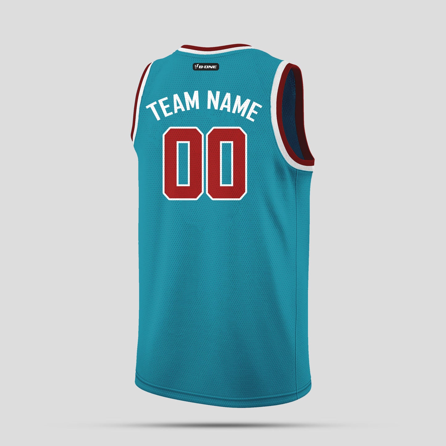 Custom Club Team Teal, Orange & White Basketball Jerseys – Vibrant & Personalized