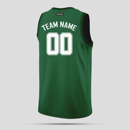 Custom Green and White Basketball Jerseys – Quality Fashion Team Uniforms