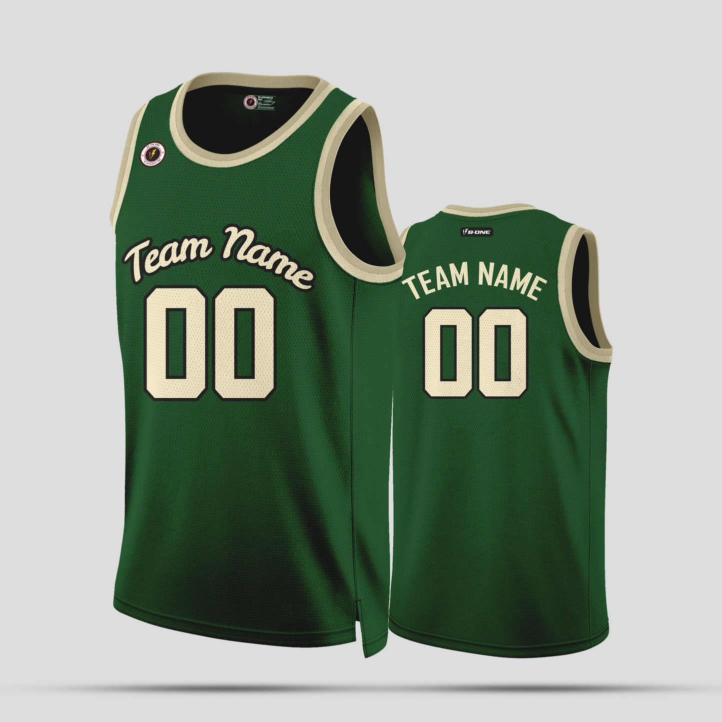 Custom Green and Yellow Basketball Jerseys – Club Team Uniforms