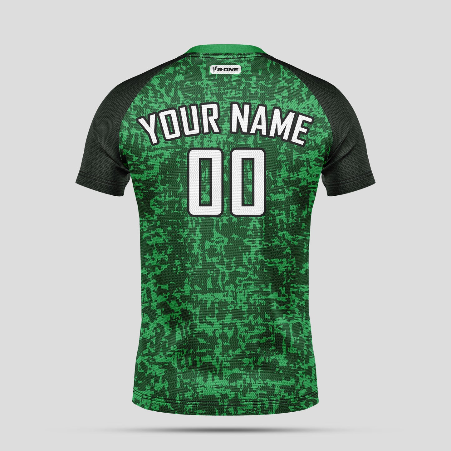 Custom High-Quality Green & Black Soccer Jerseys – Premium Personalized Uniforms