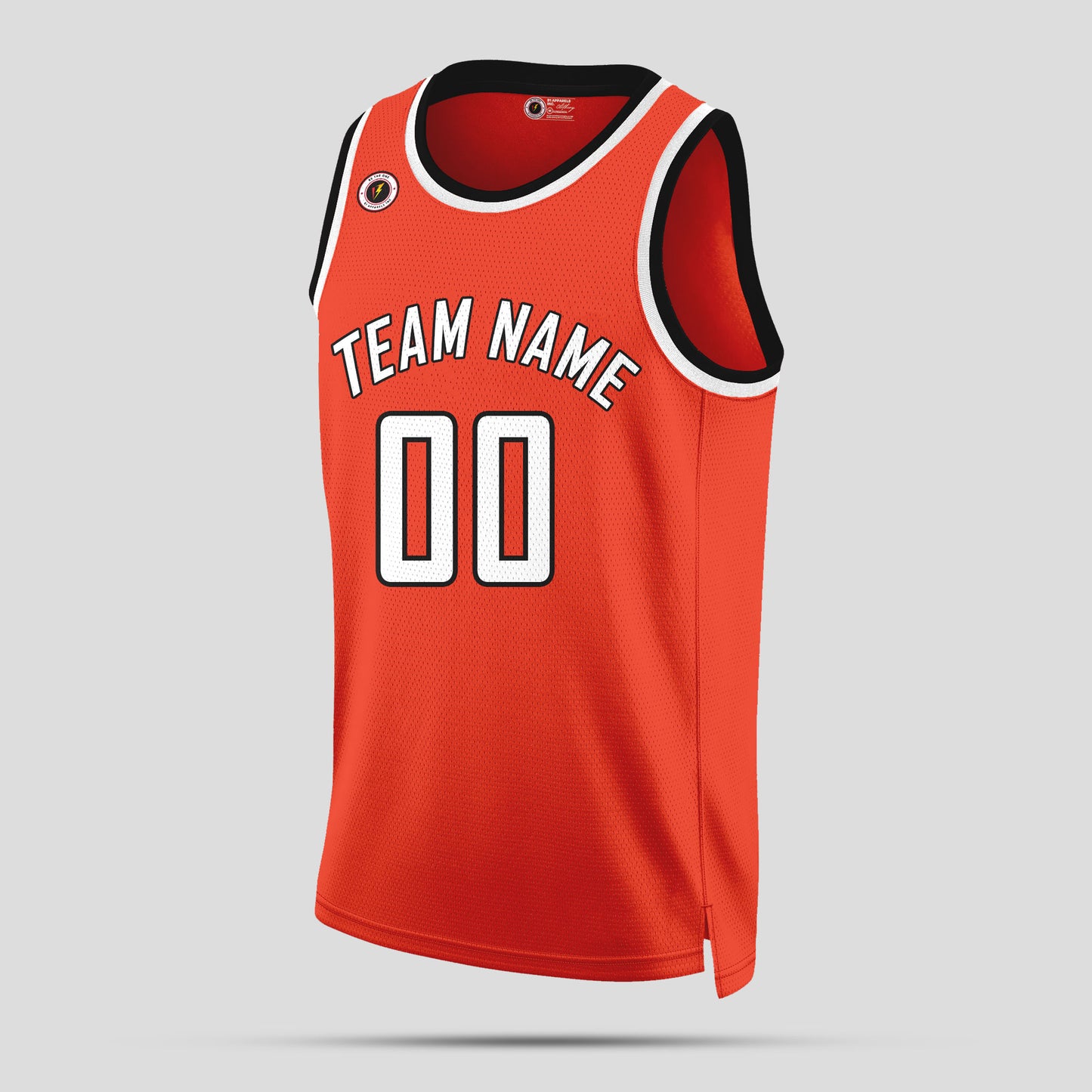 Custom Quality Orange and White Basketball Jerseys – Club Team Uniforms