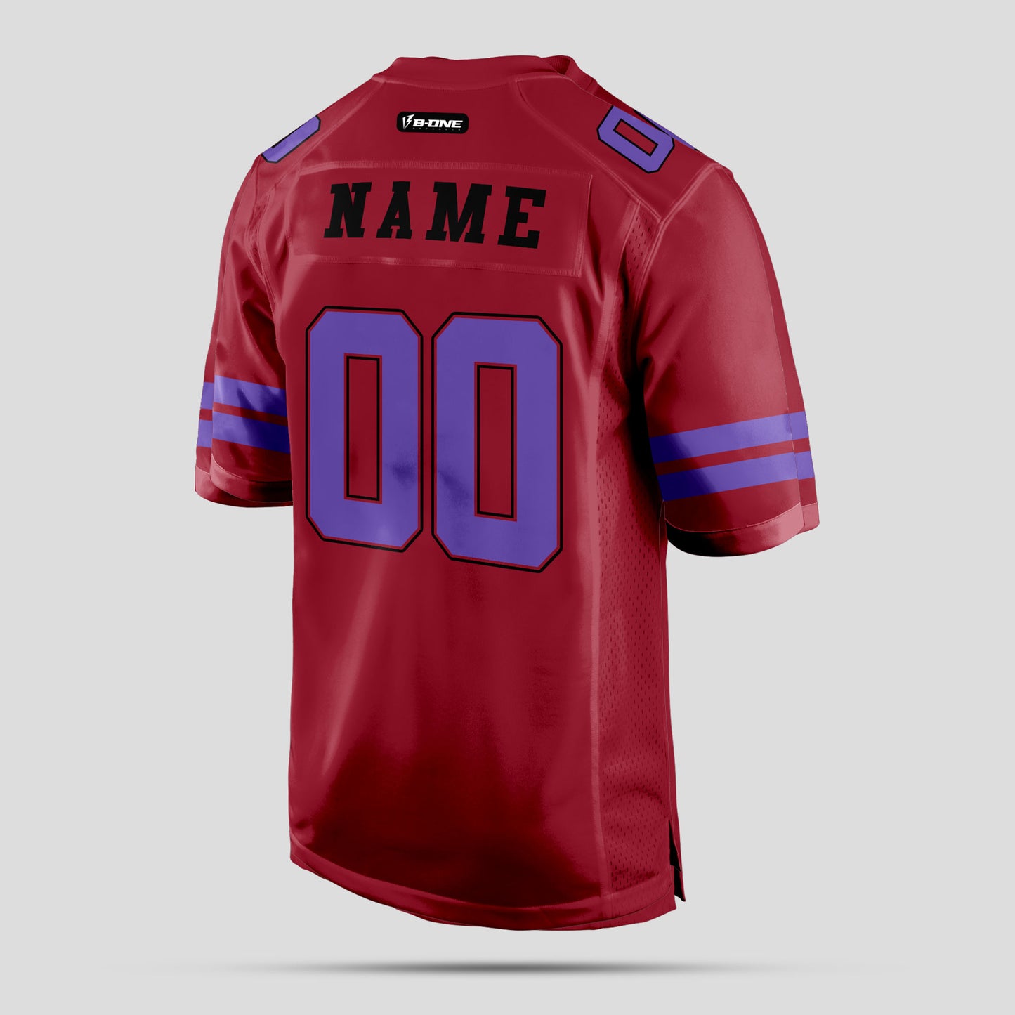 Custom Cardinal Authentic Streetwear Football Jersey with Personalized Team Name