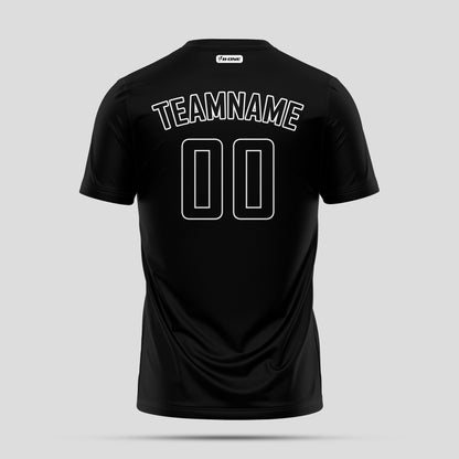 Custom Black and White Performance T-Shirts for Teams | Wholesale Custom Apparel