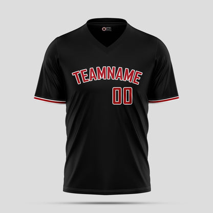 Custom Black and Red Performance Team Shirts – Wholesale & Custom Designs