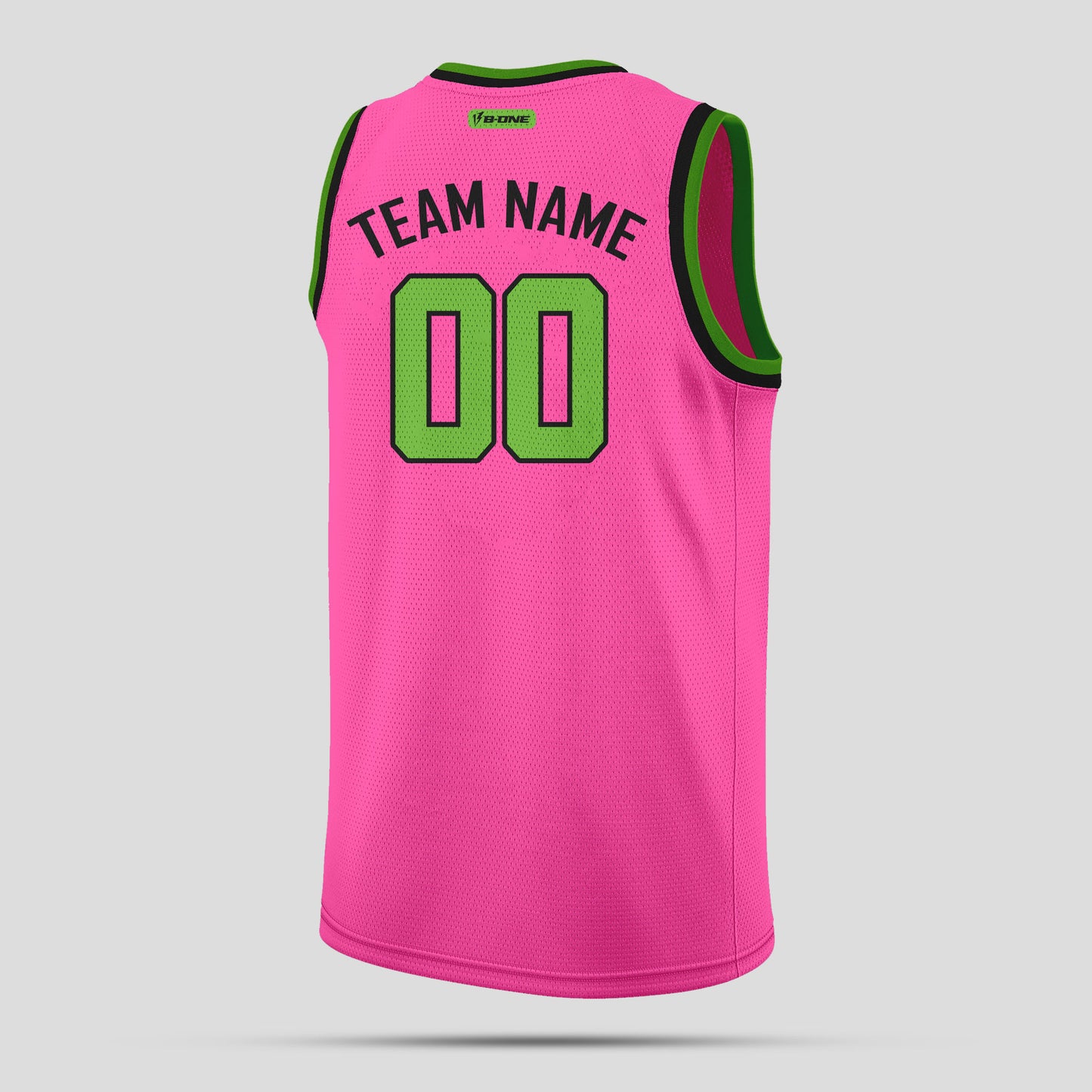 Custom Team Club Pink & Green Basketball Jerseys – Personalized & Vibrant