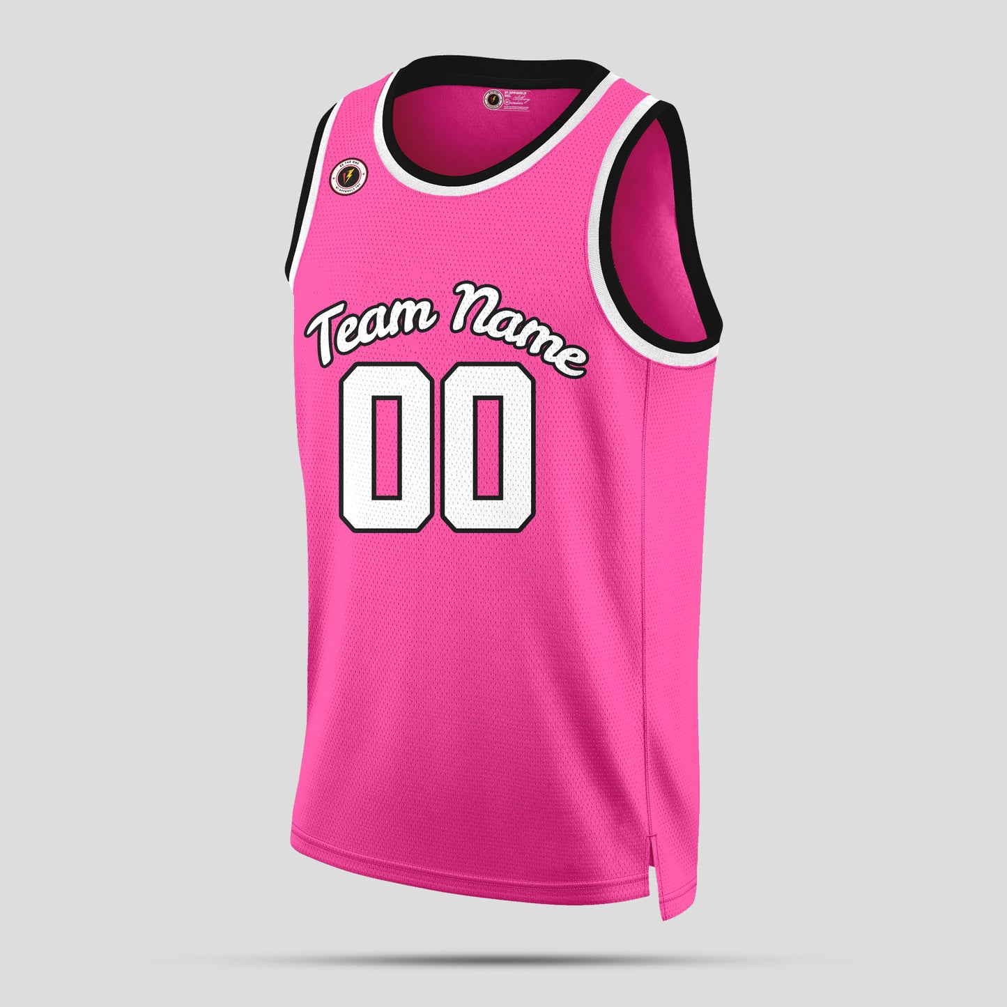 Custom Team Club Pink & White Basketball Jerseys – Personalized & Stylish