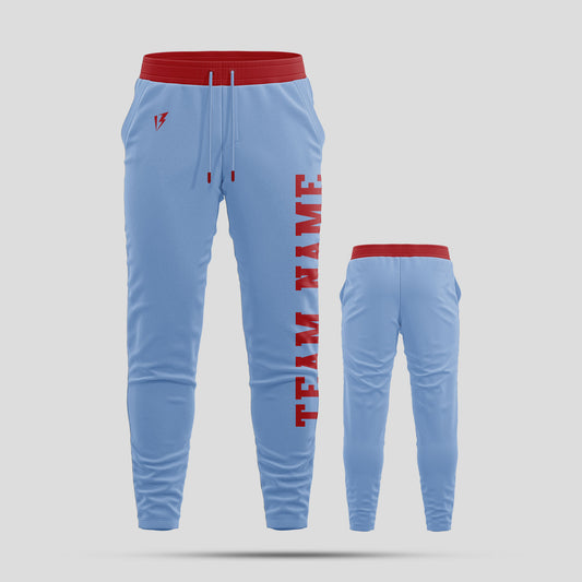 Custom High-Performance Light Blue Team Pants – Personalized Athletic Gear