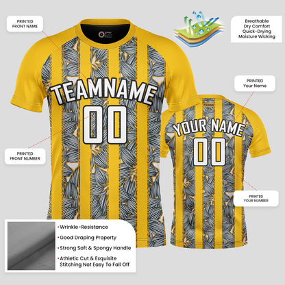 Custom Yellow & Green Soccer Jerseys for High-Performance Teams