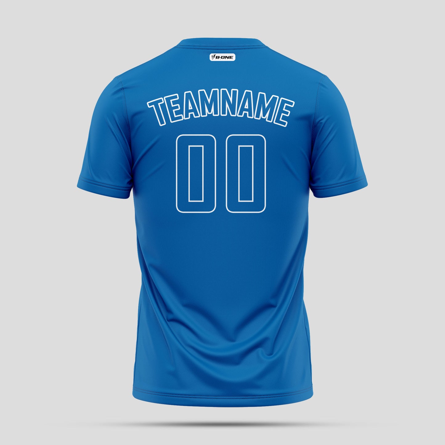 Custom Team Name Blue and White High-Performance Athletic Jerseys