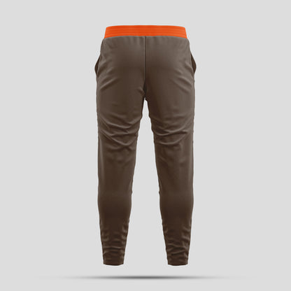 Custom Brown Team Pants with Personalized Team Name