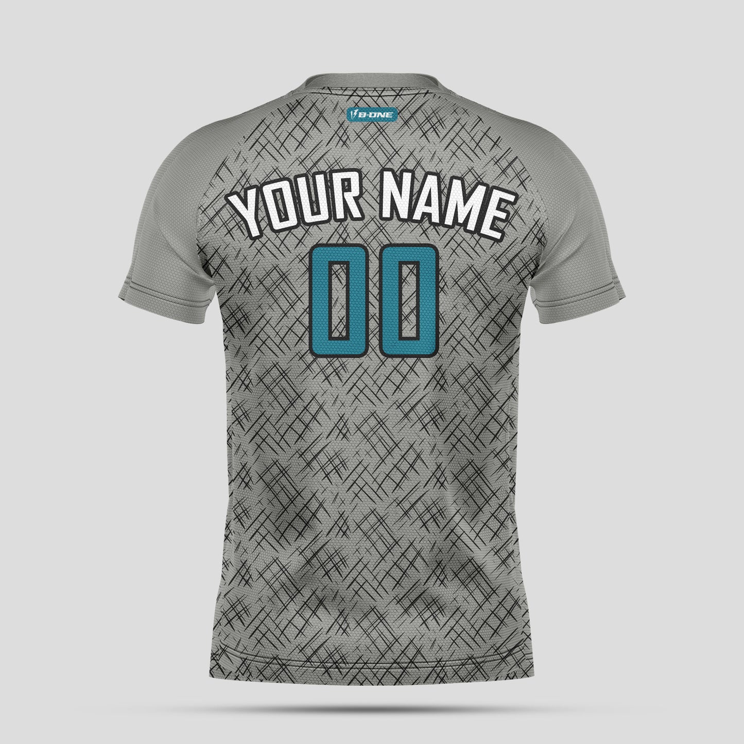 Custom Team Name Soccer Jerseys – Gray, Purple & White Personalized Uniforms