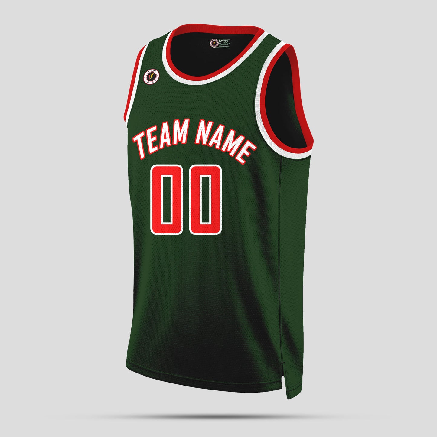 Custom Green and Orange Basketball Jerseys – Personalized Team Name Uniforms