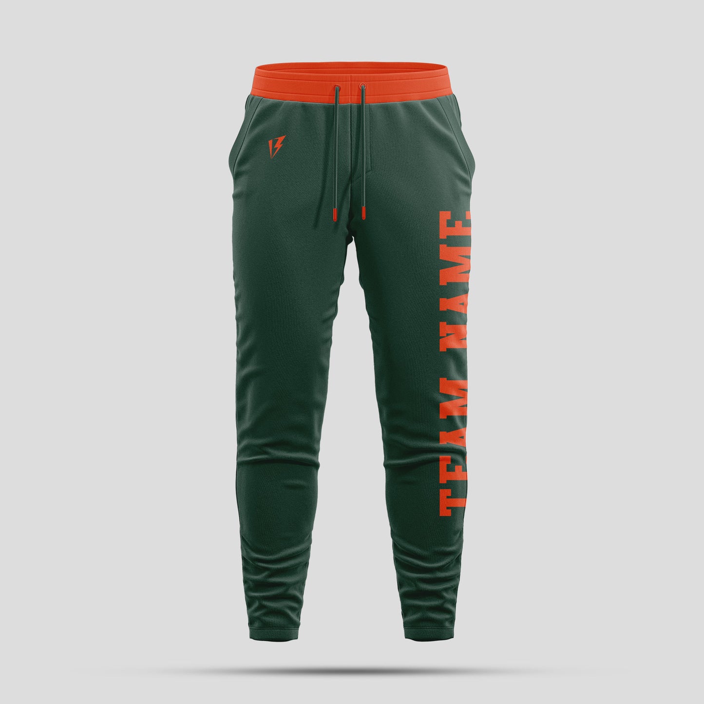 Custom Green Pants with Personalized Team Name