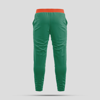 Custom Kelly Green Pants with Personalized Team Name