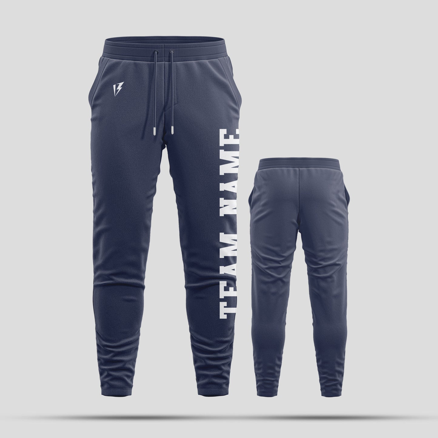 Custom Navy Blue Team Name Pants – Personalized Athletic Gear