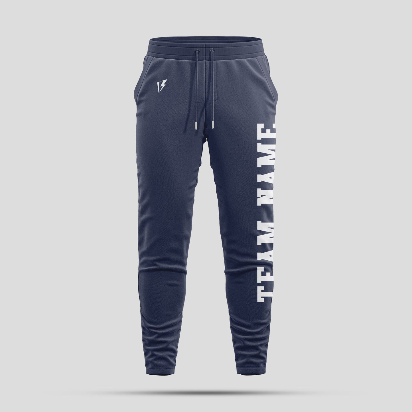 Custom Navy Blue Team Name Pants – Personalized Athletic Gear