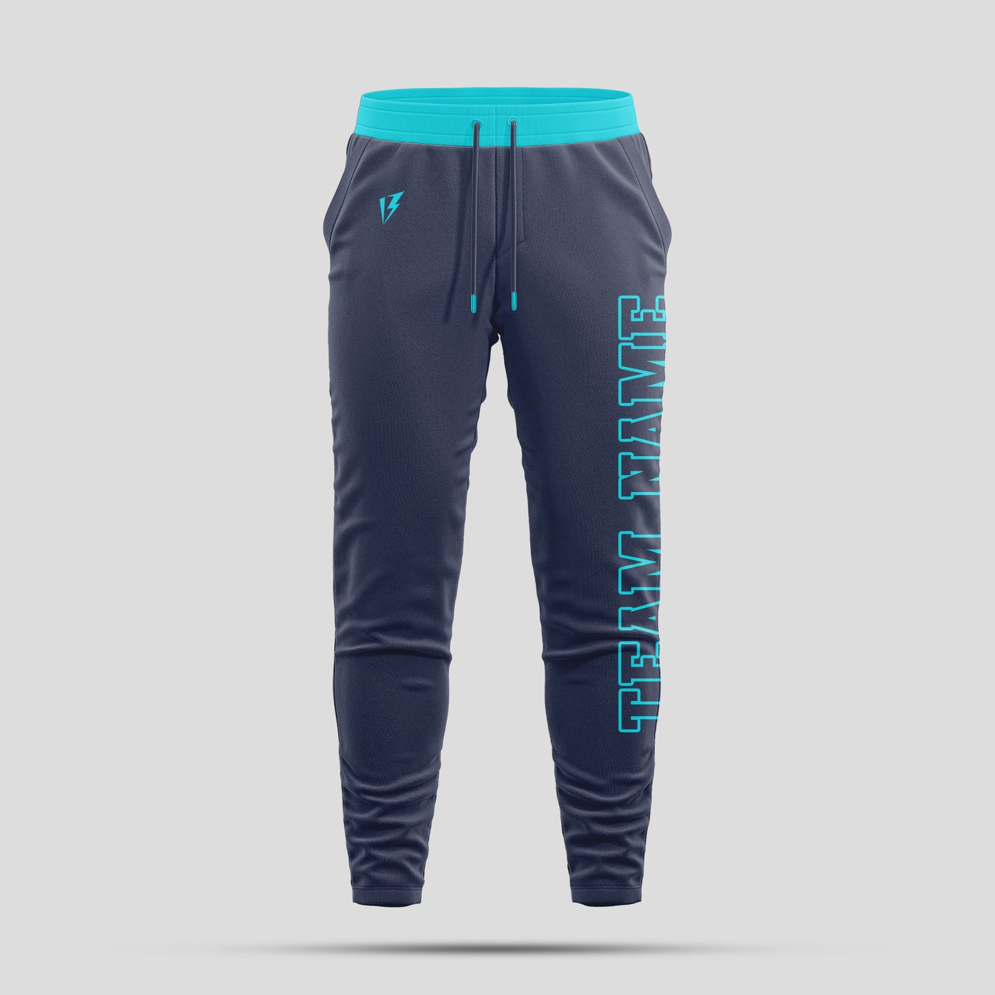 Custom Navy Blue Team Name Pants – Personalized Athletic Gear