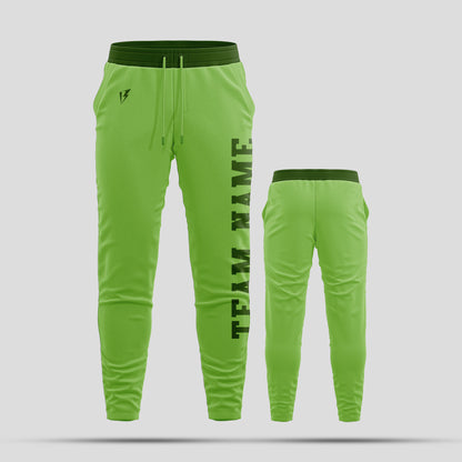 Custom Team Name Green Pants – Personalized Performance Gear