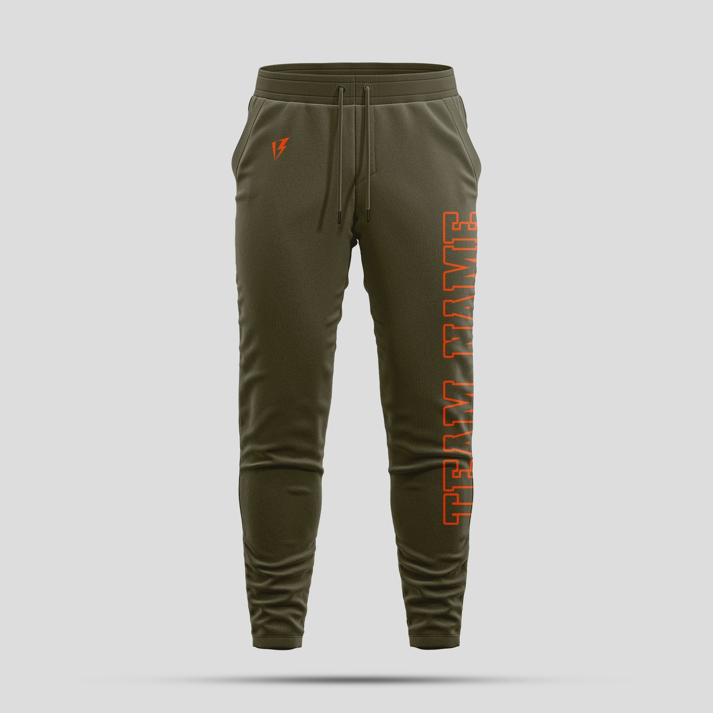 Custom Team Name Olive Pants – Premium Customizable Team Gear