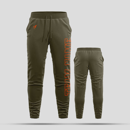 Custom Team Name Olive Pants – Premium Customizable Team Gear