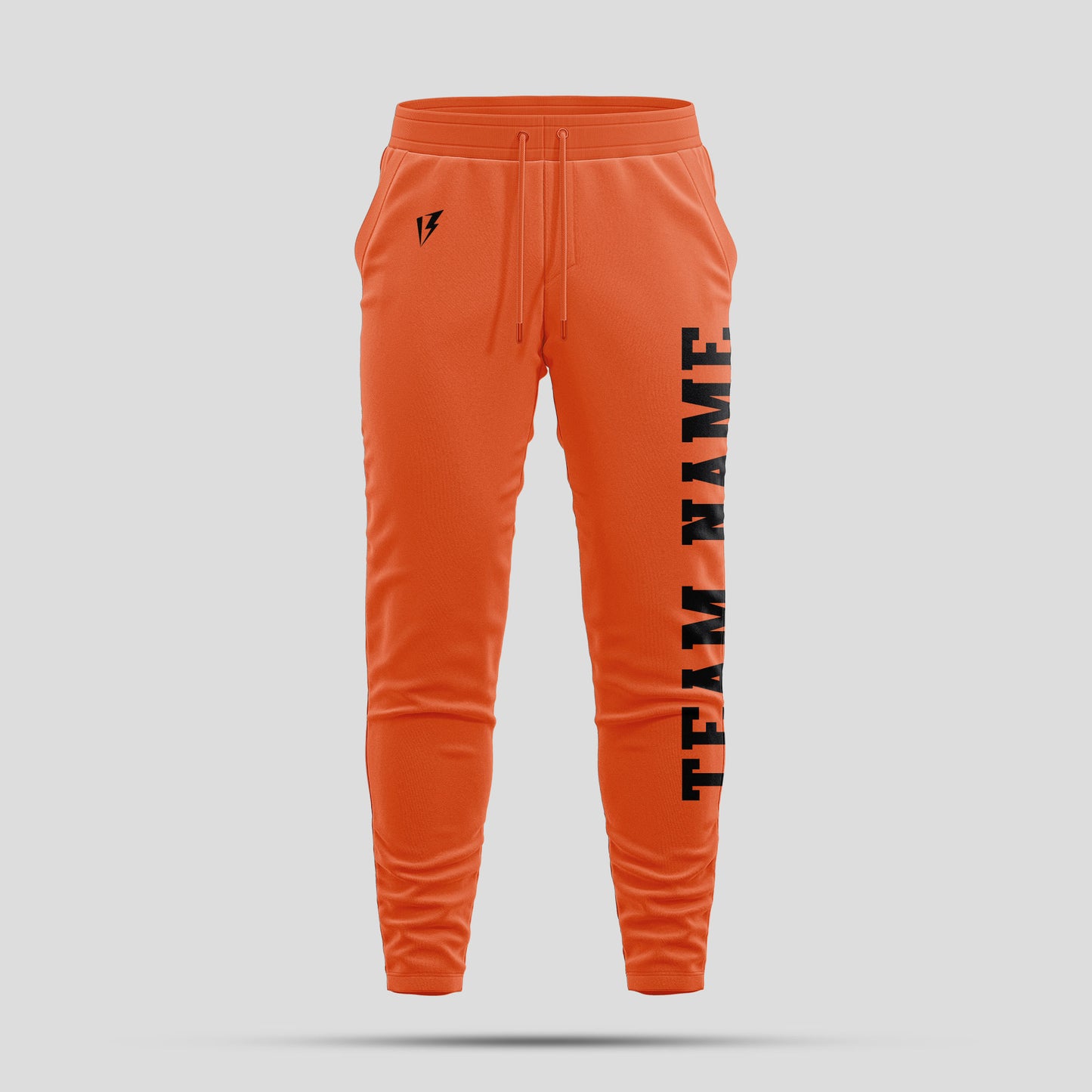 Custom Team Orange Performance Pants – Personalized Athletic Gear