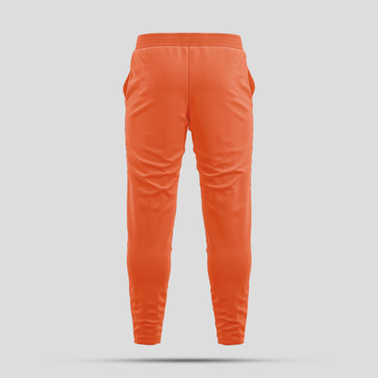 Custom Team Name Orange Athletic Pants – Personalized Sports Gear