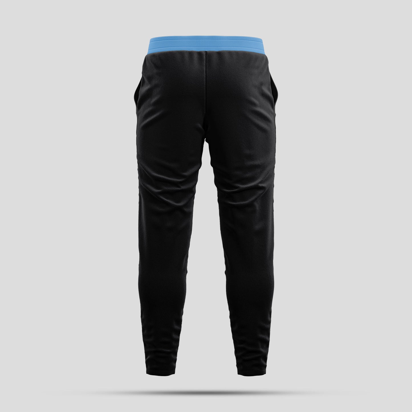 Custom Black Team Pants with Personalized Team Numbers