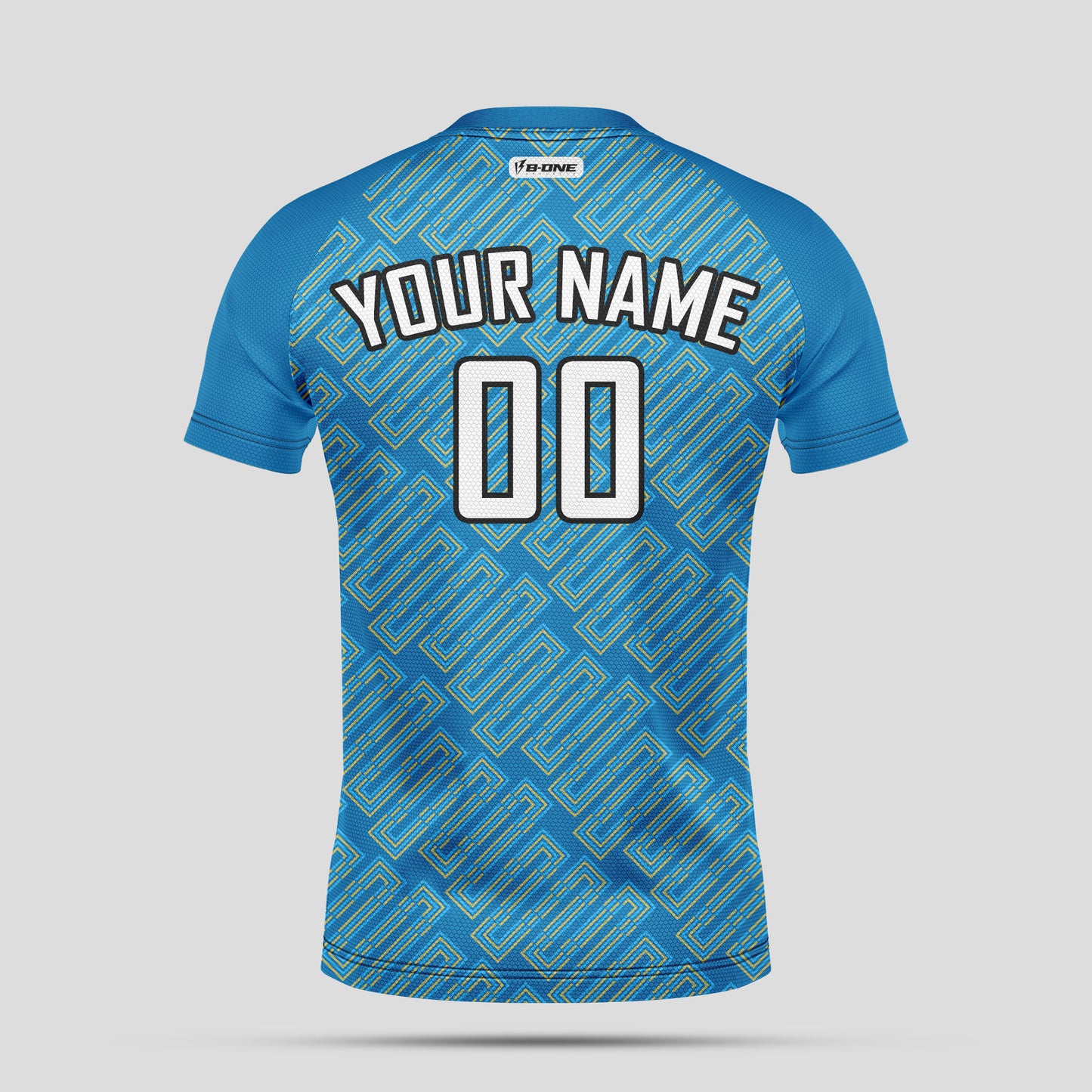 Custom Blue Soccer Jerseys with Personalized Team Numbers