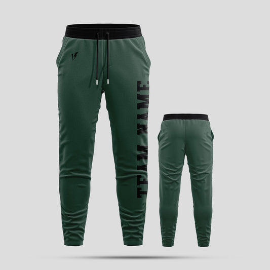 Custom Green Pants with Personalized Team Number