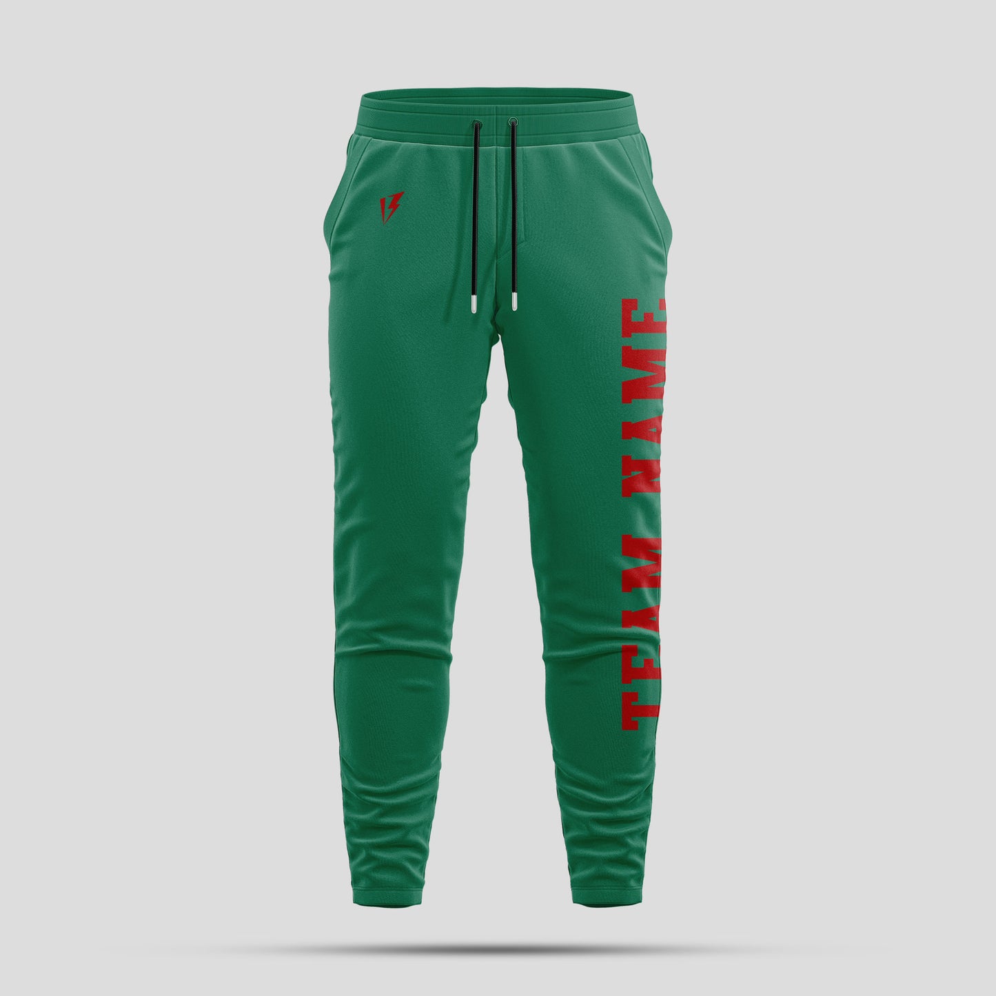 Custom Kelly Green Pants with Personalized Team Number