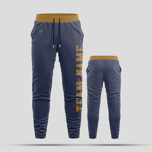 Custom Navy Blue Team Number Pants – Personalized Athletic Gear