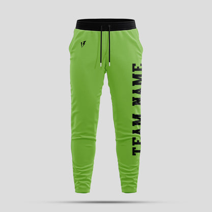 Custom Team Number None Green Pants – Personalized Team Gear for Athletes