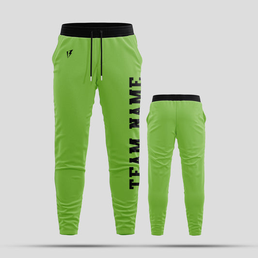 Custom Team Number None Green Pants – Personalized Team Gear for Athletes