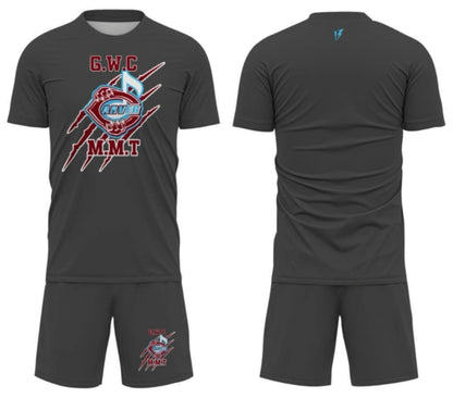 CARVER Grey Shorts Set – Custom Sublimation by SRJ
