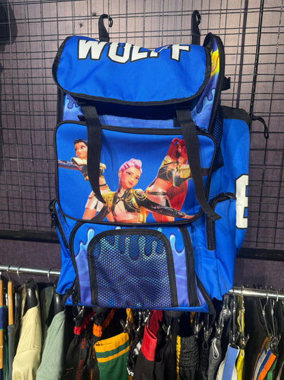 Custom Pro Rolling Bat Bag wolf