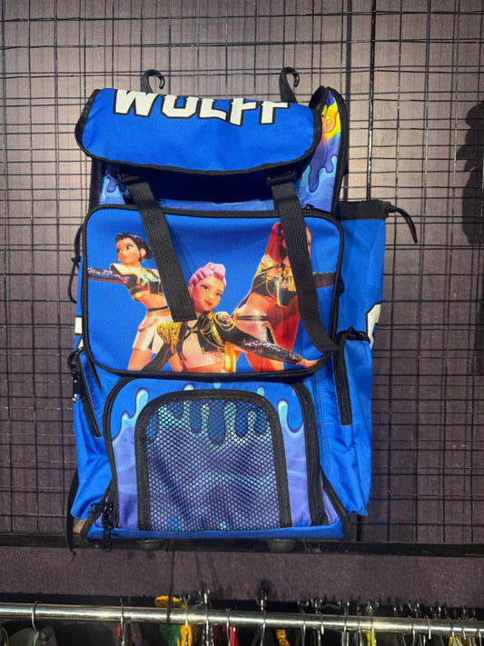 Custom Pro Rolling Bat Bag wolf