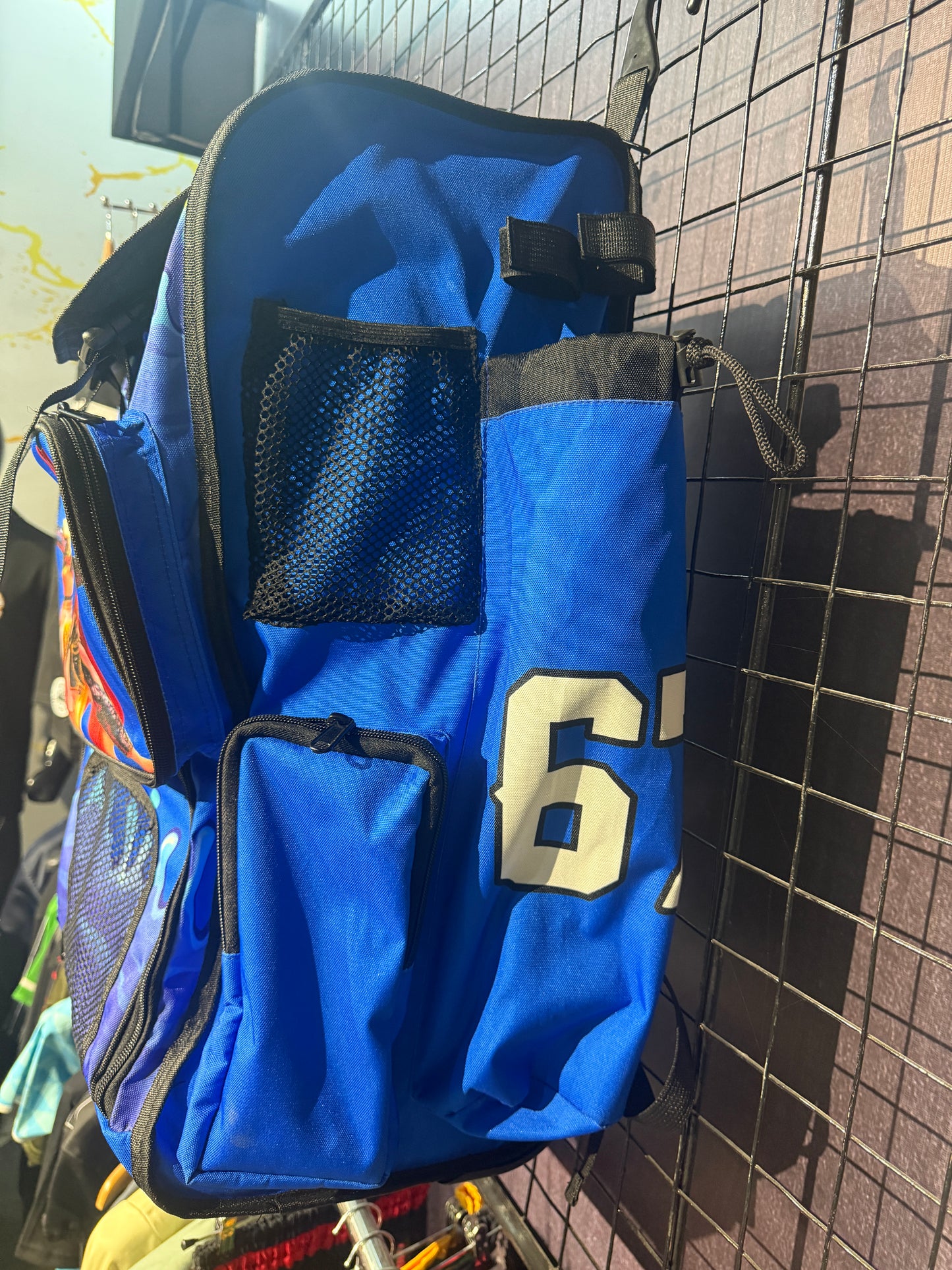 Custom Pro Rolling Bat Bag wolf