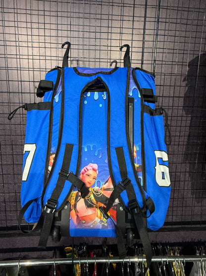 Custom Pro Rolling Bat Bag wolf