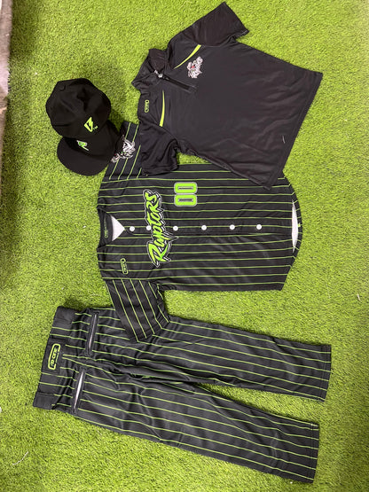 Bombers Team Wear Package – 2 Jerseys, 2 Pants & 1 Cap
