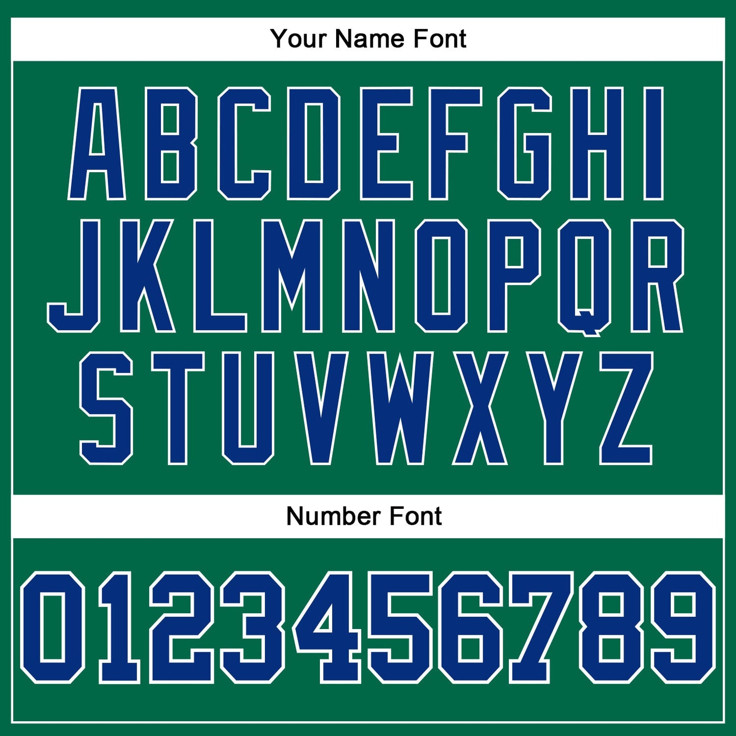 Custom Kelly Green White Pinstripe Royal Authentic Basketball Jersey