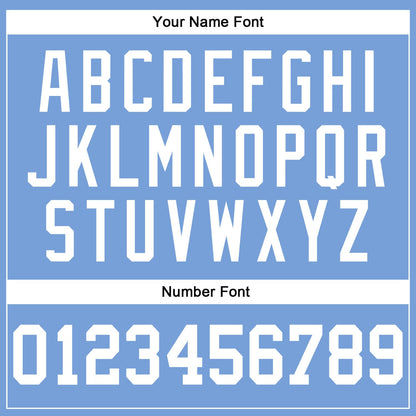 Custom Light Blue White Pinstripe White Authentic Basketball Jersey