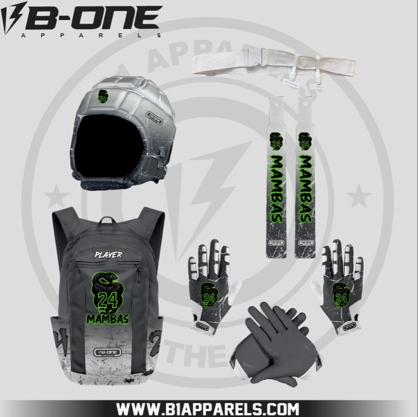 Mambas package with sweat hooded and uniforms with out hood home and away
