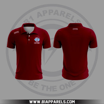 CARVER Chaperone Custom Black Sublimation Polo Shirt | B1 APPARELS