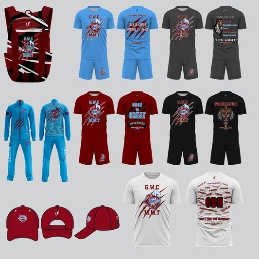 Carver Complete Teamwear Package with Blue warmup by SRJ Apparel – Premium Custom Gear SeΩ
